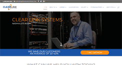 Desktop Screenshot of clearlinksystems.com